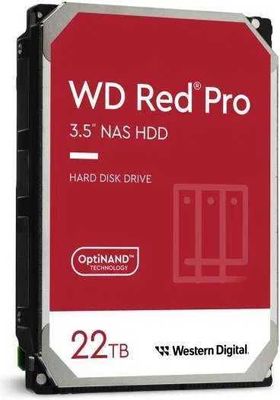 22 ТБ Жесткий диск WD Red Pro