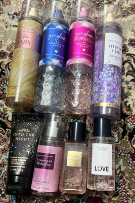 Victoria's secret tana uchun spreylar