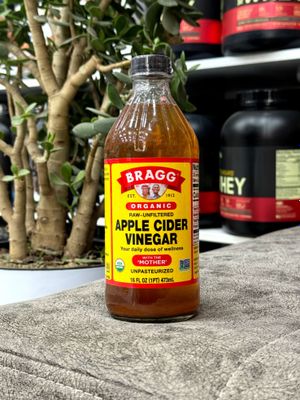 Bragg Apple Cider Vinegar, яблочный уксус.