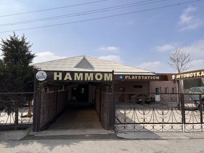 Yangiyerdagi xammom sotiladi