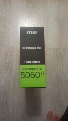 Msi GeForce GTX 5060ti shadow 2x gddr7 новый