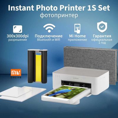 Фотопринтер для смартфона Xiaomi Mi Portable Photo Printer 1S