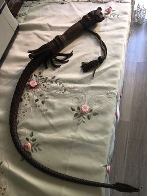 Плетка казачья из натуральной кожи