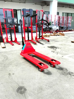 Рохля Транспалет Гидравлическая тележка Штабелер ручная кара 3т