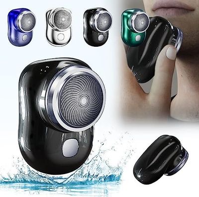 Mini shaver - erkaklar uchun ustara - soqol olish tez va oson