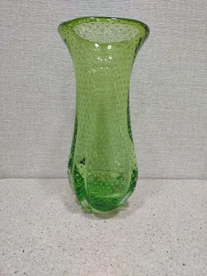 Вазы для цветов гутное стекло