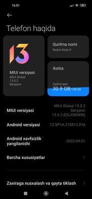 Redimi note 9