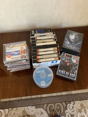 Видео кассеты, cd,dvd. Музыка, фильмы, игры. Цена за всё