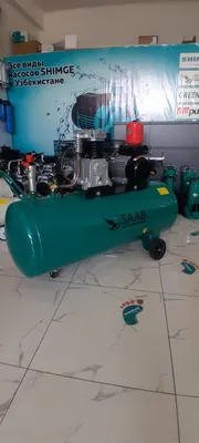 Воздушный поршневой компрессор 100 литр SAAB kompressor