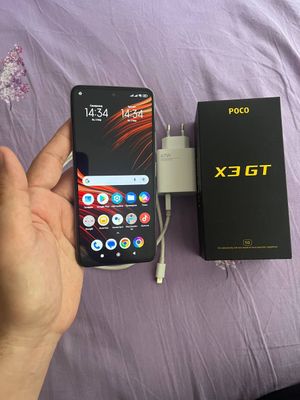 Xiaomi Poco X3 GT 5G Blue Igravoy Flagman Karobka Full Holati Yaxshi