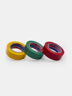 Изолента красная 19mm/9m Mr.Build