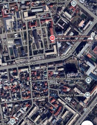 Продается 16,5 сот земли в М.Улугбекском р-не (Воен госпиталь) 1 линия