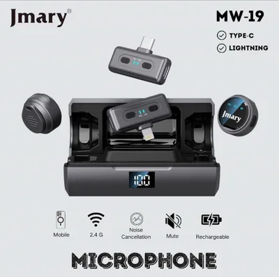 Беспроводной микрофон Jmary MW-19 Dual Wireless Microphone universal