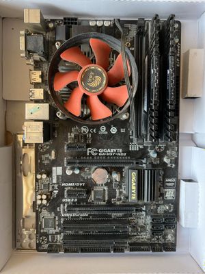 Gigabyte H97 + Intel i3 + DDR3 8GB