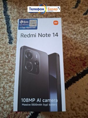 Redmi note 14 6/128 yengi ochilmagan