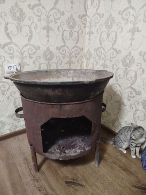 Казан с очагом ...