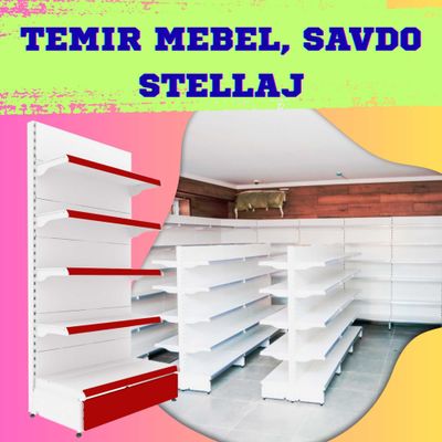 Стеллаж металлический сборный, konstruktiv metall stellajlar