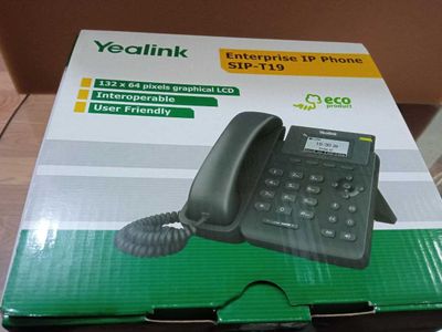 IP телефон Yealink SIP-T19 толка использован проверка па чти нови