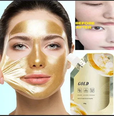 Gold Krem Qarshga Qarshi, Yoshartruvchi Oltn Niqob