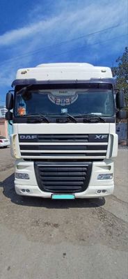 Тягач DAF 460 евро 5, Прицеп KRONE мега 105 куб.