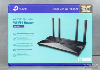 Роутер TP-Link AX1500 Wi-Fi 6 (Archer AX10)