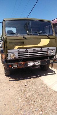 Тягач Камаз 5410 ва Контейнеровоз (рамный)