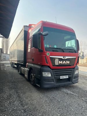 MAN TGX 18.460 + Kassbohrer прицеп Сотилади