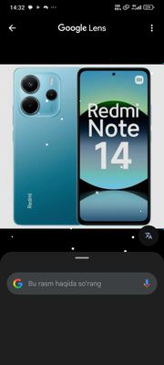Redmi note 14  8/256