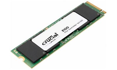 SSD накопитель - Crucial E100 1TB M.2 NVMe 4.0 (5000 MB/s)