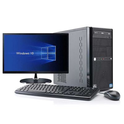 Персональный компьютер I5 2400. DDR3 8GB. SSD 256 GB. Monitor 24''