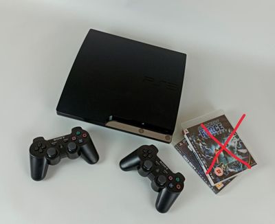 Playstation 3 slim, PS3, гарантия 3 месяцев 500GB