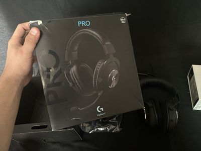 Logitech g pro x wired. Black