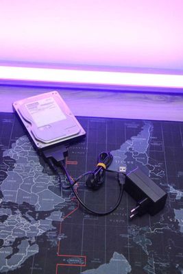 Toshiba 1TB HDD 3.5" + USB hdd adapter