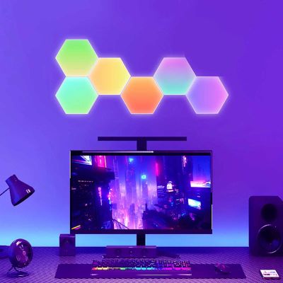 Led Magic color Triangle light , Led magic Color Hexagon light