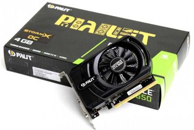 GTX 1650 Palit 4gb/128bit GDDR5 igrovoy holati ideal + Garantiya