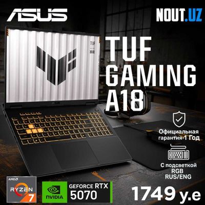 Asus TUF Gaming FA808 AMD R7 260,32GB,1TB,RTX5070 Магазин Nout.uz