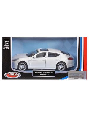 Модель машины 1:43 Porsche Panamera S (11,5см) инерция Белый