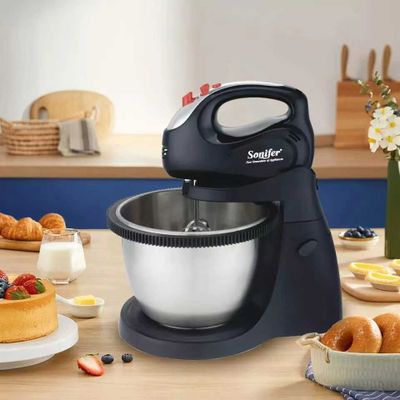 Миксер Sonifer SF-7014, с вращающейся чашей 3литра/5 скоростей mi14