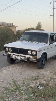 Vaz 2106 idealni rangi oq. Dakumentda muammo yoq. Matani bor