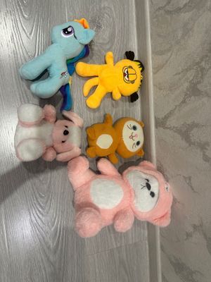 Продам игрушки мягкие,есть новые есть б/у