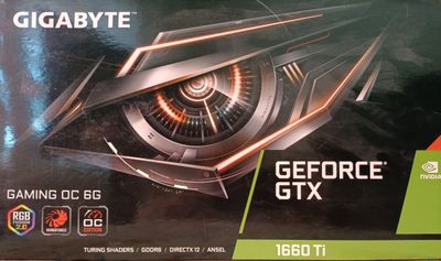 Продаётся видеокарта 1660ti