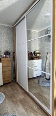 Шкаф купе гардироб с цельными антресолями