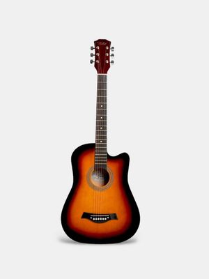Flight Akustik Gitara + 6 ta zapas sim