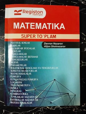 Matematika töplam / Kımyo qöllanma