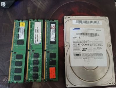Оперативка ddr2, винт