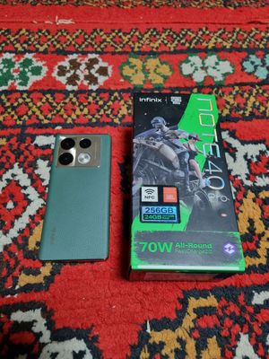Infinix note 40 pro Pamit: 12+12/256 Kamera: 108 mp Kar dak, hamma v
