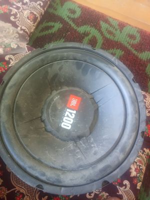 JBL 1200 Ishlatilmagan yengi KENWOOD 350W usilitil buchkasi bilan