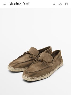 Эспадрильи Massimo Dutti