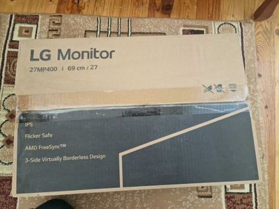 Продам монитор LG 27 IPS дюйма, в отличном состоянии, все есть, СРОЧНО