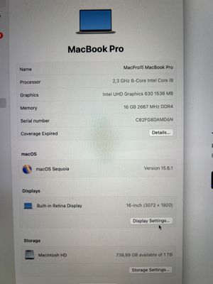 Moc book pro 16inch
